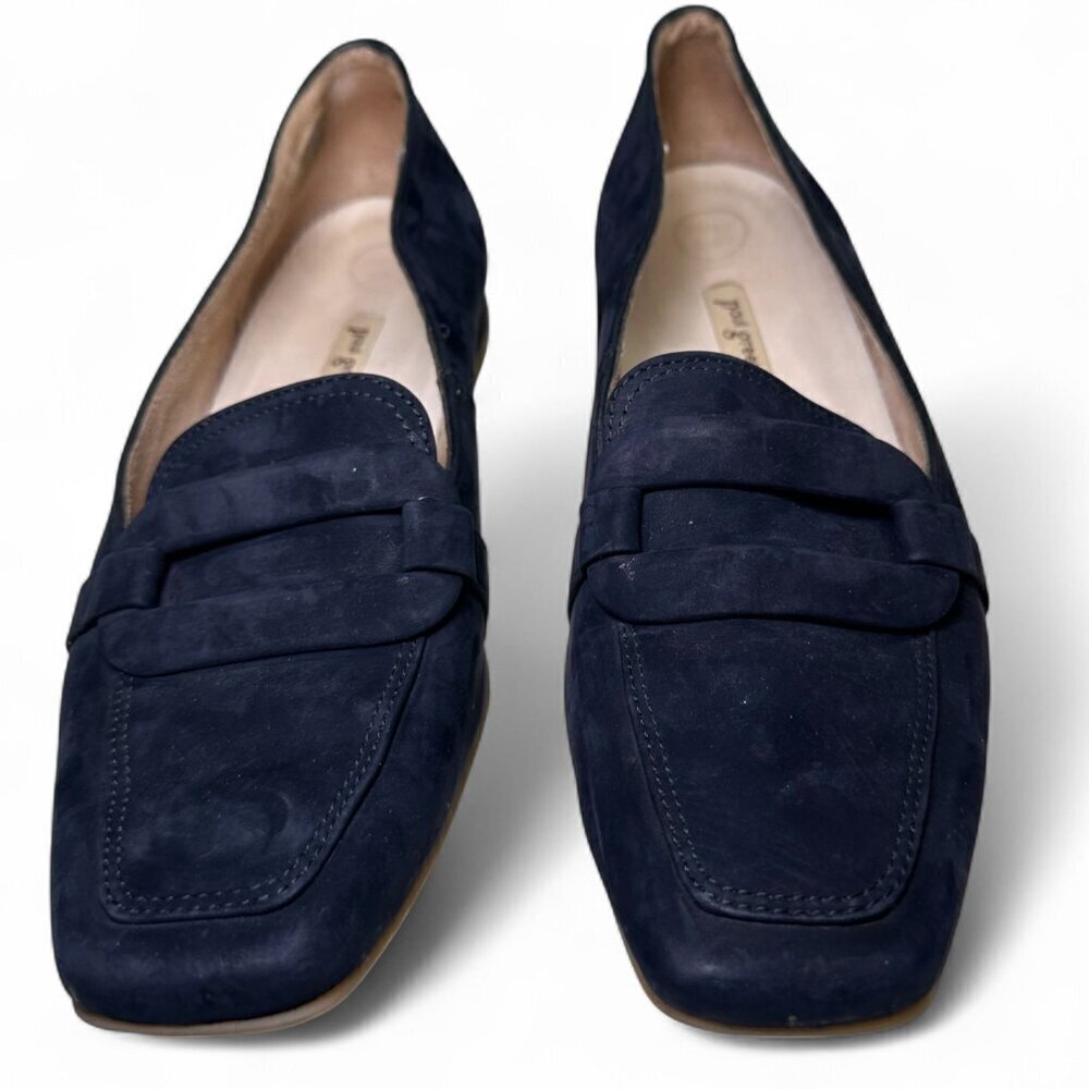 PAUL GREEN Sapphire Blue Rimona Flat Suede Loafers - Size UK 5 - Picture 7 of 14